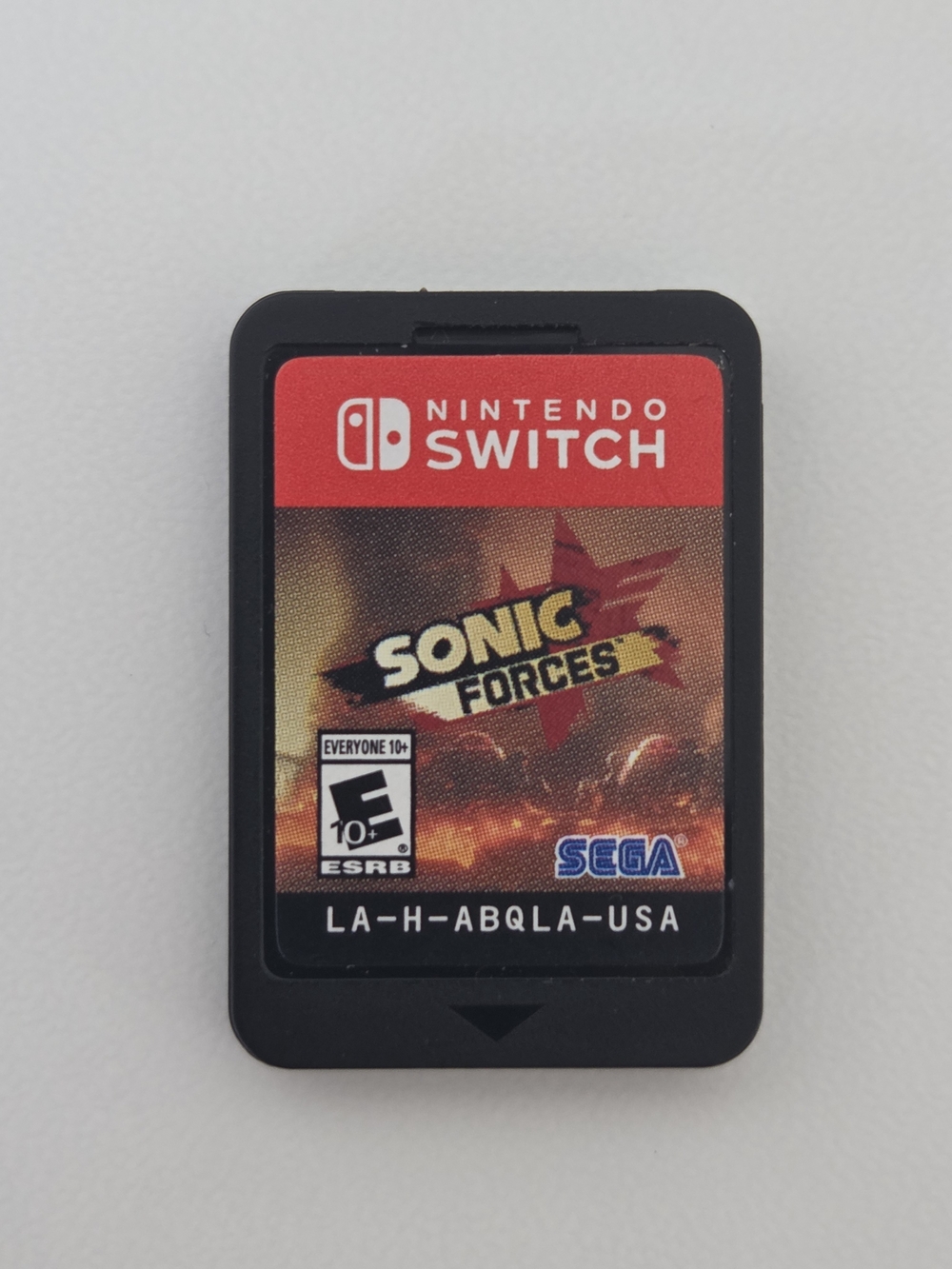 Nintendo Switch Sonic Forces Game Card